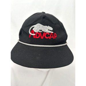 Vintage 80's GRUMMAN EA6B Prowler ADVCAP Snapback Hat Cap Made in USA